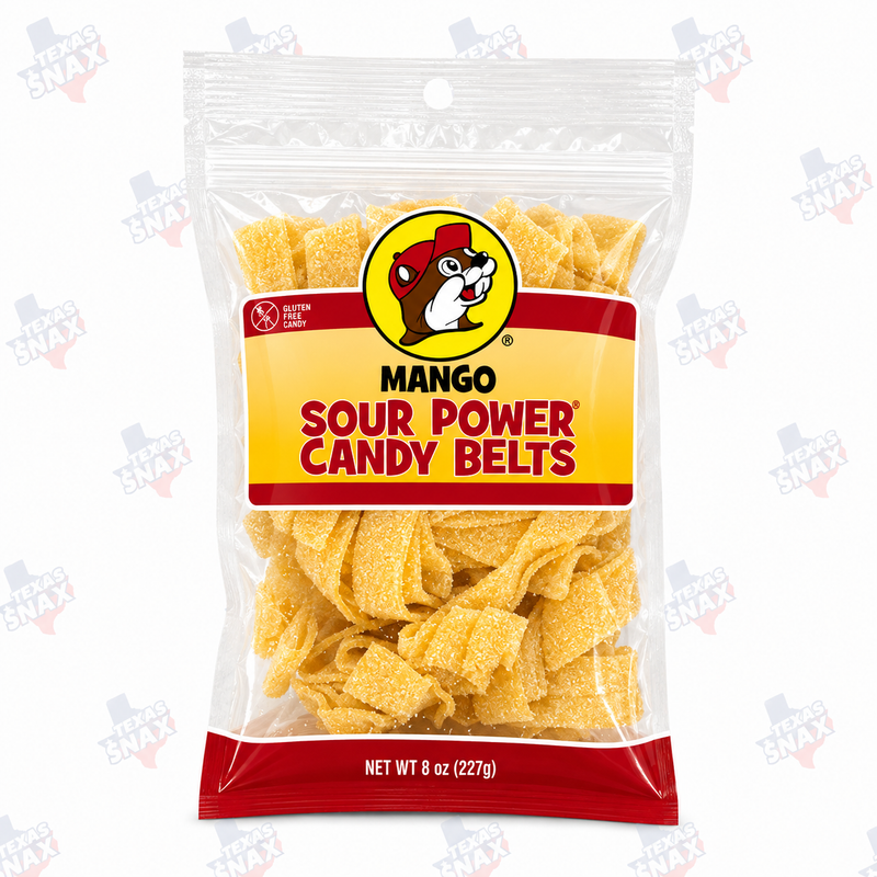 Buc-ee's Sour Power Candy Belts