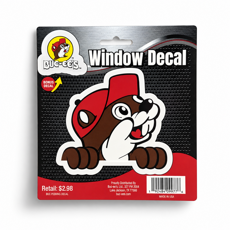 Buc-ee's Car Decal - Buc-ee Only