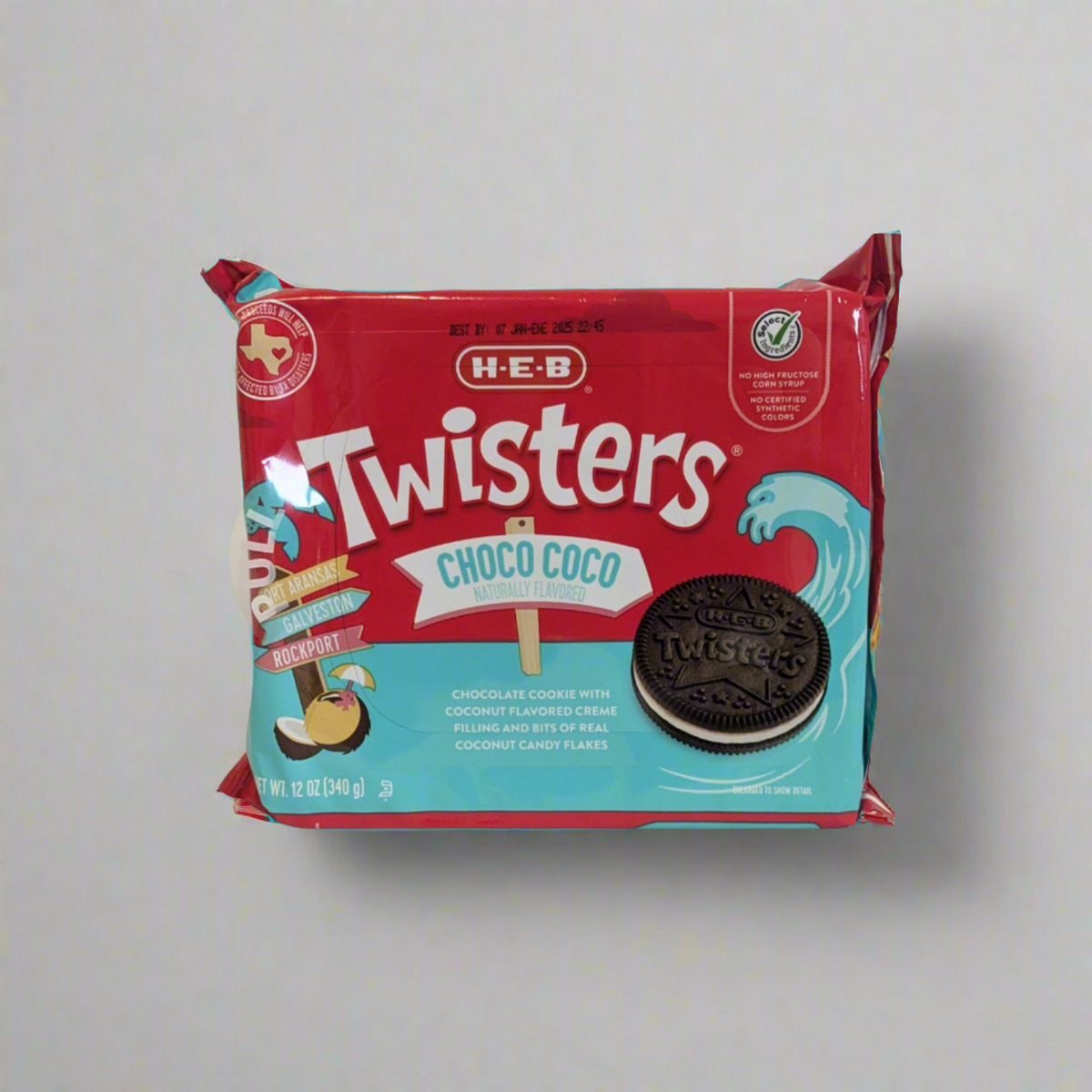 HEB Twisters Cookie Collection | Texas Snax | Unique and Delicious