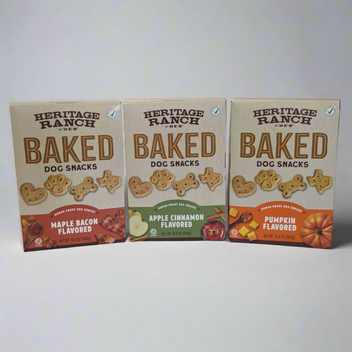 Heritage Ranch by HEB Baked Dog Snacks | Texas Snax | Maple Bacon