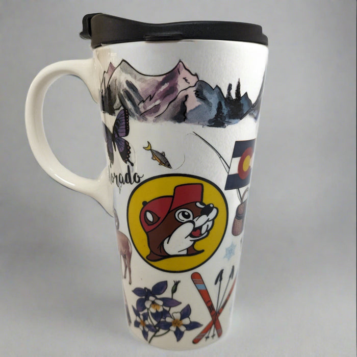 Buc-ee's 17oz Travel Mugs