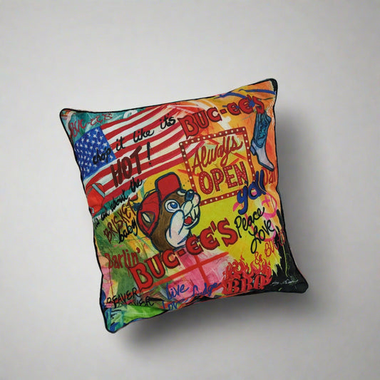 Buc-ee's Texas Pride Pillow