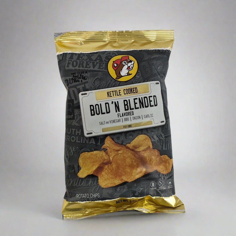 Bucee's Kettle Cooked Potato Chips Texas Snax