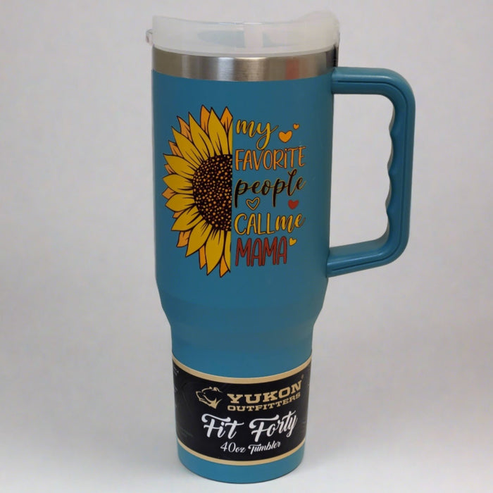 Yukon Fit Forty "Favorite People Call Me Mama" Tumbler