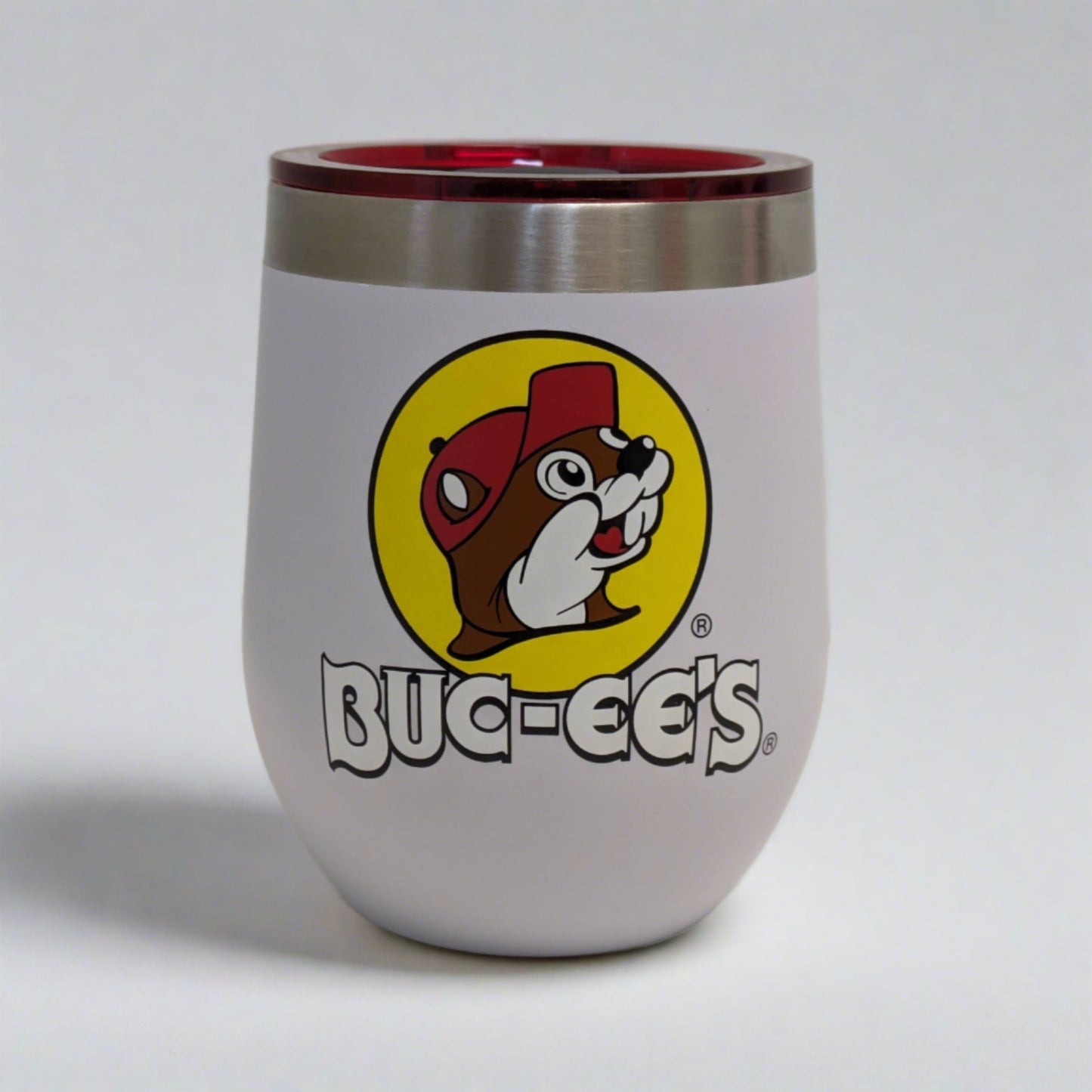 Buc-ee's White Tumblers