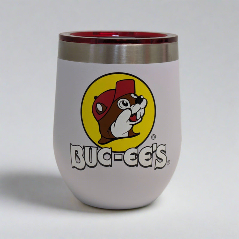 Buc-ee's White Tumblers