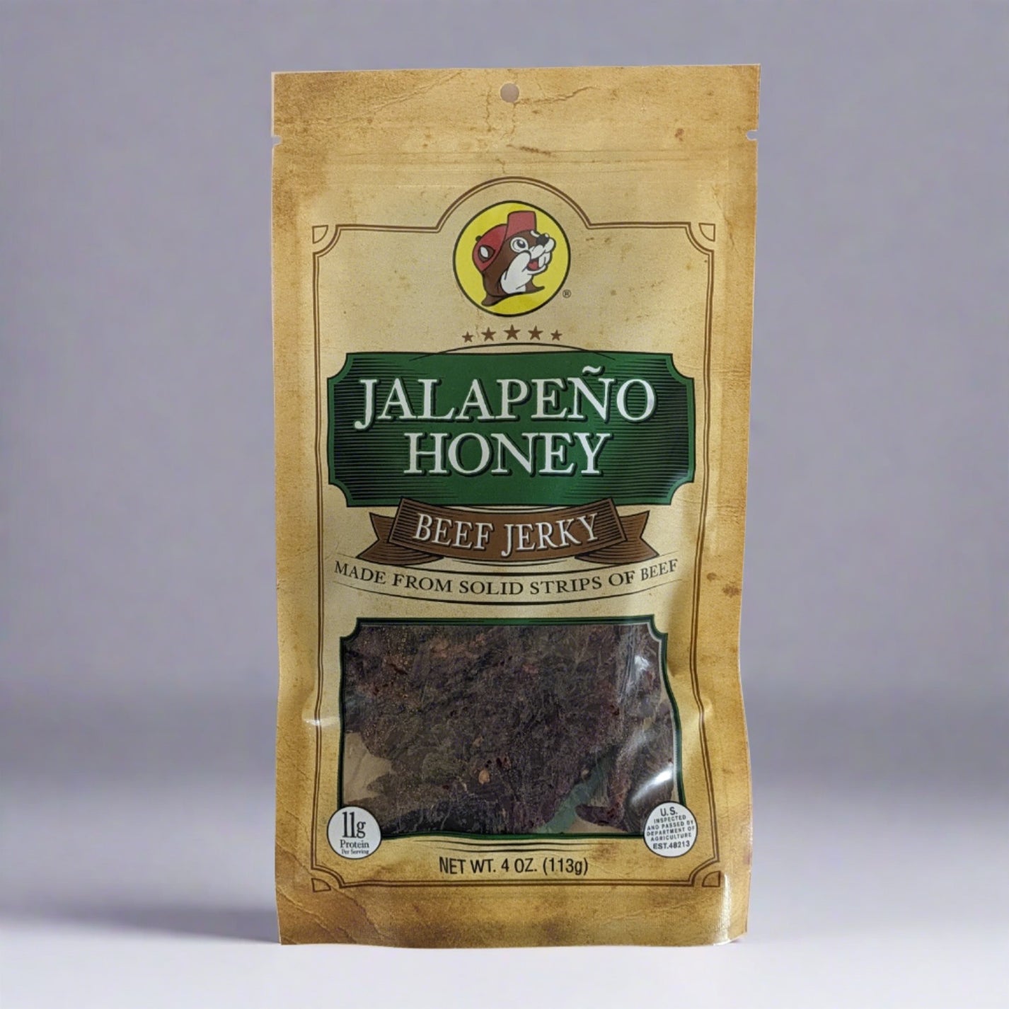 Authentic Buc-ee's Jalapeno Honey Beef Jerky | Available Here – Texas Snax