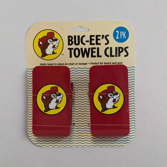Buc-ee's Towel Clips - 2 Pack