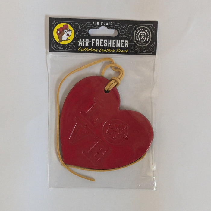 Buc-ee's Callahan Leather Air Freshener