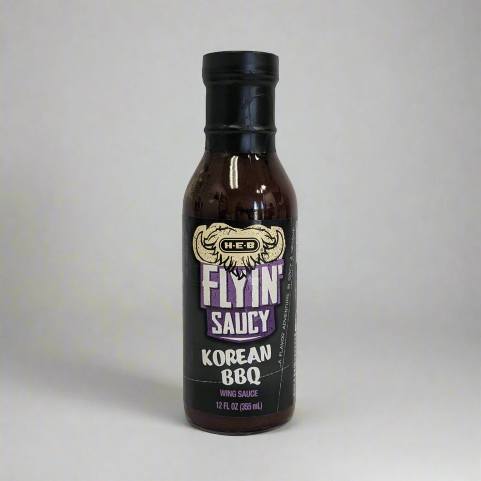 HEB Flyin' Saucy Wing Sauce Collection Texas Snax Flavorful Wing Sauces