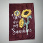 Buc-ee's Blanket "You Are My Sunshine" - Soft and Cozy