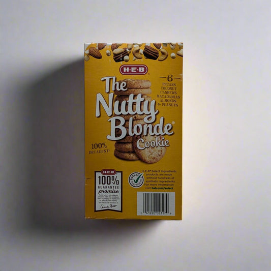 H-E-B The Nutty Blonde Cookie