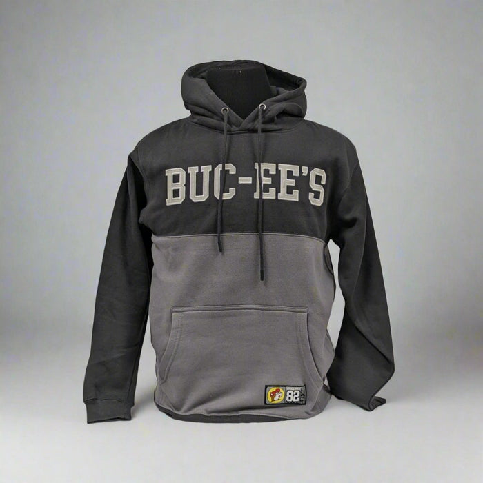 Buc-ee's Black and Gray Two-Tone Hoodie