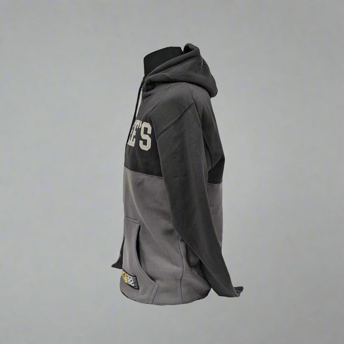 Buc-ee's Black and Gray Two-Tone Hoodie