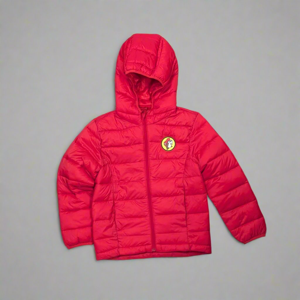 Buc-ee's Puffy Packable Winter Coats — Texas Snax