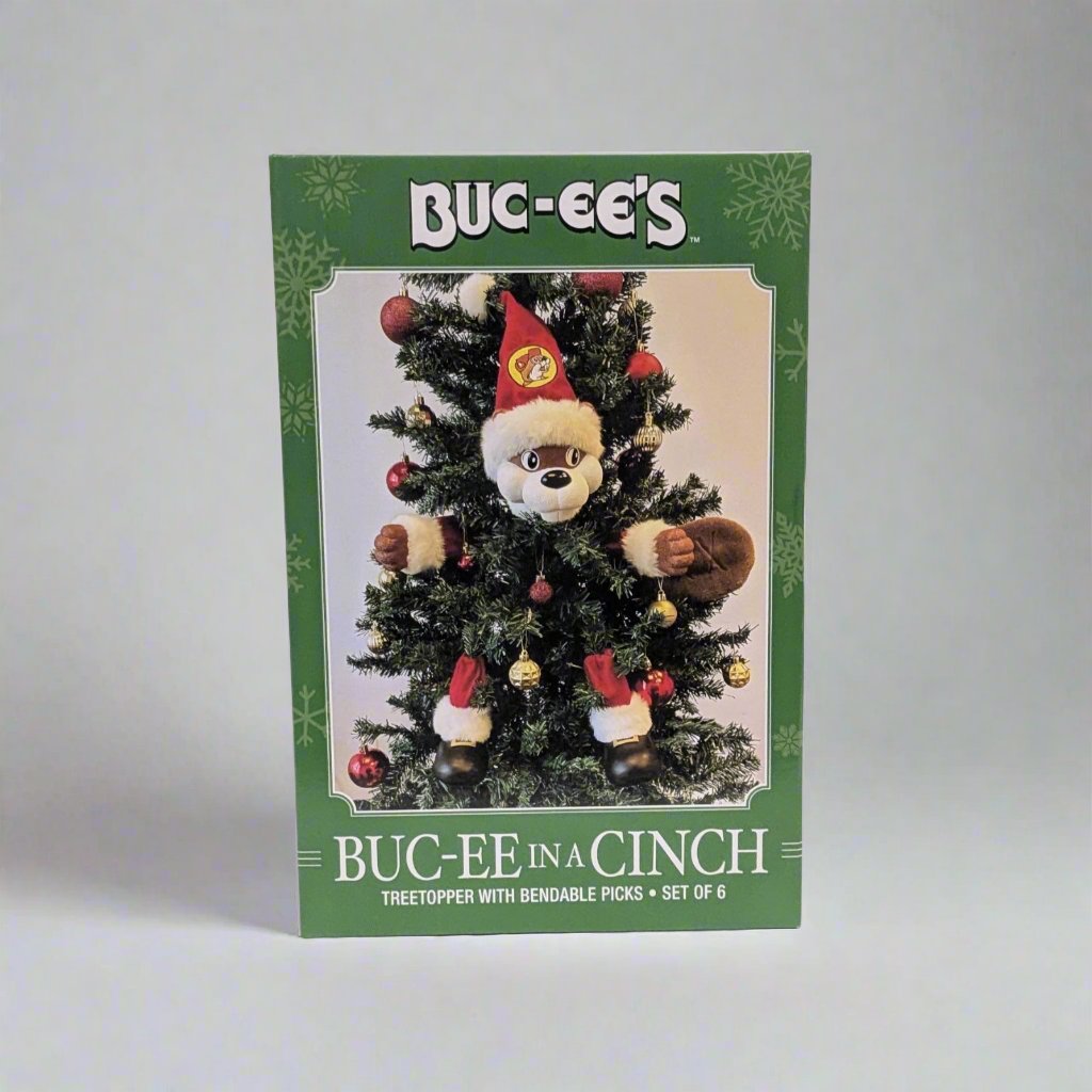 Buc-ee in a Cinch Christmas Tree Topper