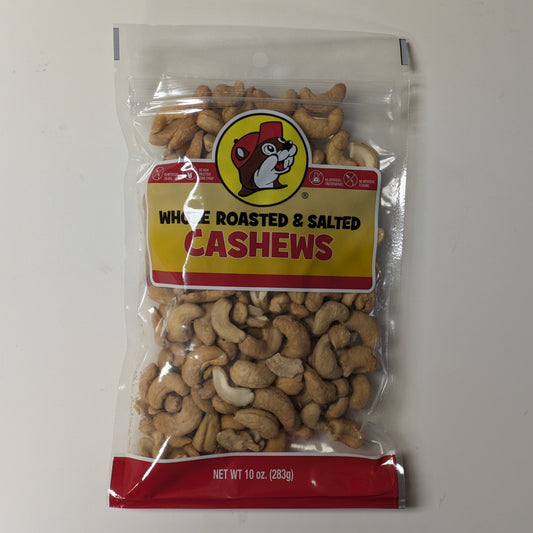 Buc-ee's Roasted and Salted Cashews