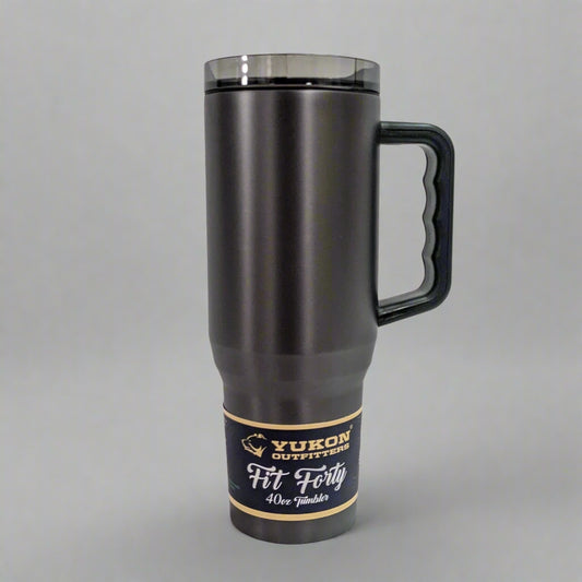 Gunmetal Gray Yukon Fit Forty Tumbler