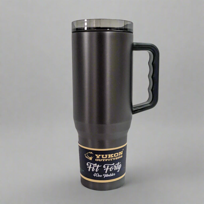 Gunmetal Gray Yukon Fit Forty Tumbler