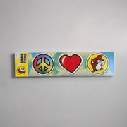 Peace Love Buc-ee's Bumper Sticker