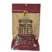 Pork and Beef Snack Stix Bites Teriyaki variety.