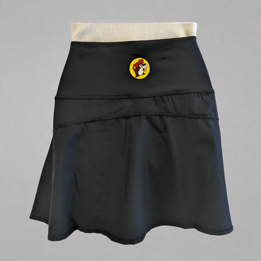 Buc-ee's Black Tennis Skirt