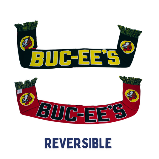 Buc-ee's Reversible Knit Scarf