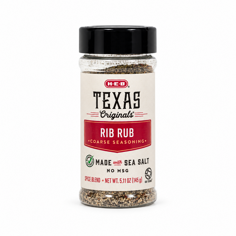 H-E-B Coarse Rib Rub Seasoning