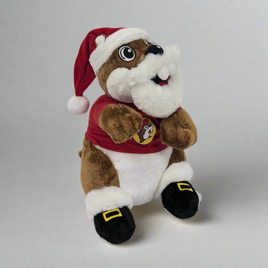 Buc-ee's Christmas Santa Plushie