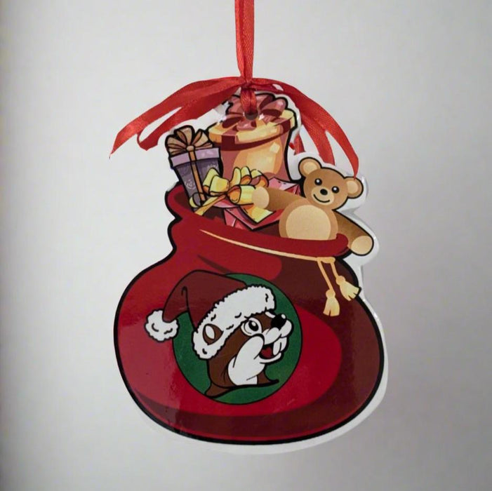 Buc-ee's Christmas Flat Ceramic Ornaments