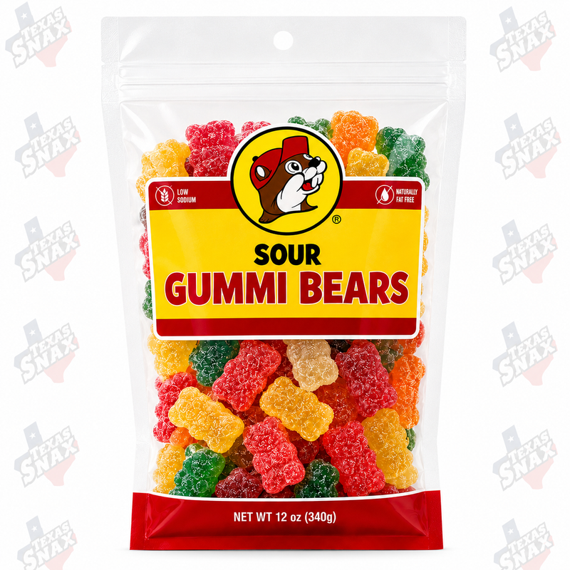Buc-ee's Sour Gummi Bears