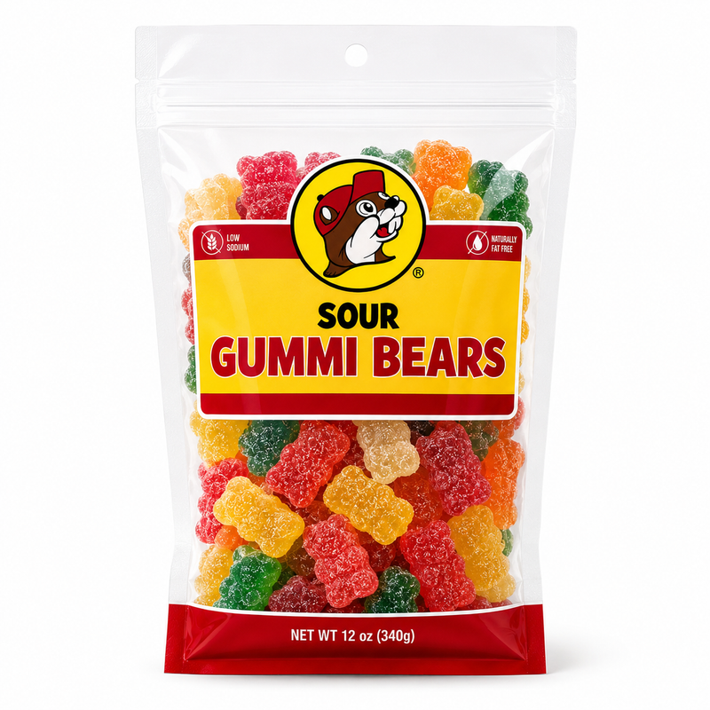 Buc-ee's Sour Gummi Bears