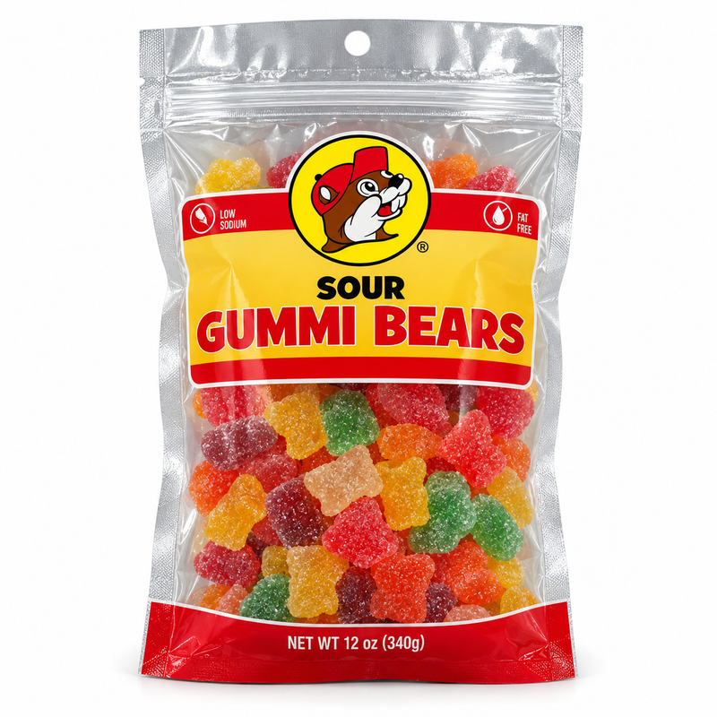 Buc-ee's Sour Gummi Bears