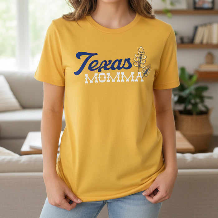 Texas Momma Golden Yellow Shirt