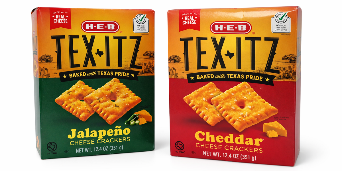 H-E-B Tex-Itz Cheese Crackers | Available Now | Order Here — Texas