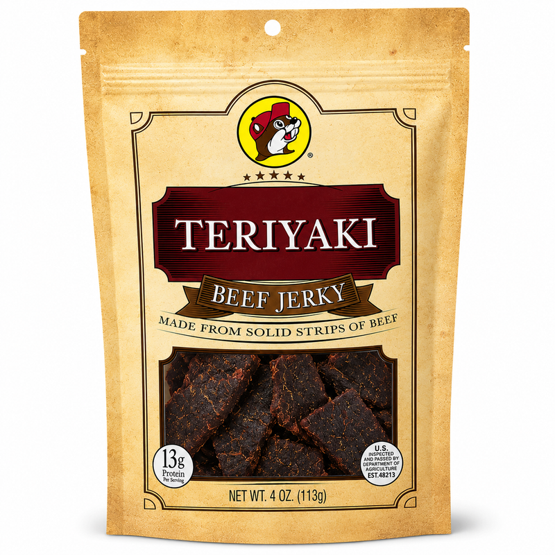 Buc-ee's Teriyaki Beef Jerky