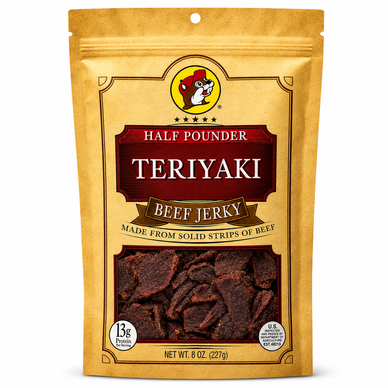 Buc-ee's Teriyaki Beef Jerky