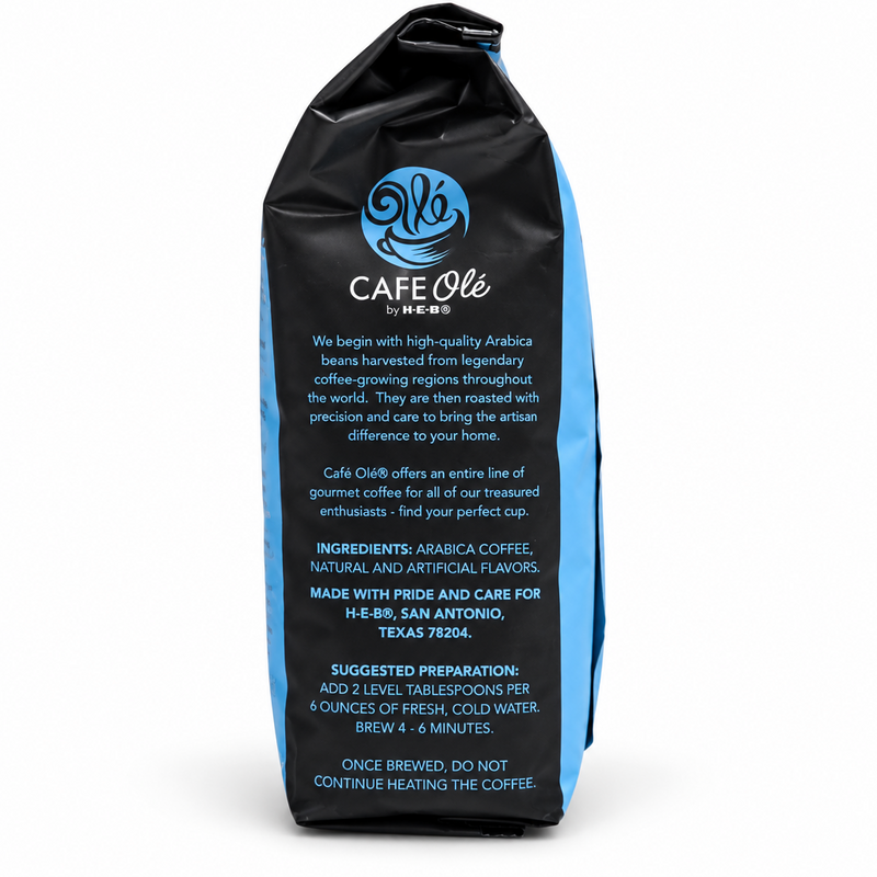 H-E-B Café Olé Texas Pecan Whole Bean Coffee