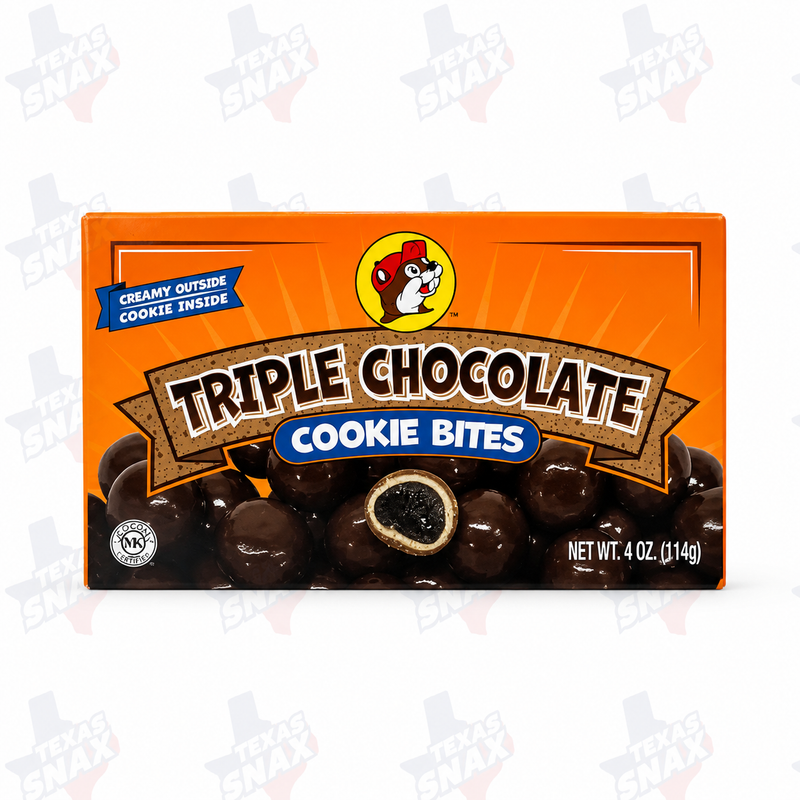Buc-ee's Triple Chocolate Cookie Bites