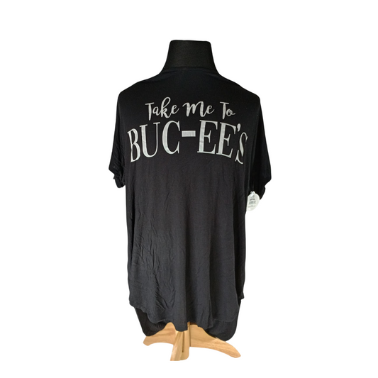 Buc-ee's Black Oversized T-Shirt