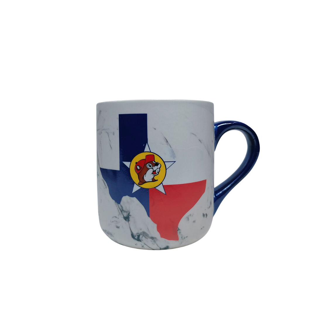Buc-ee's Marble Texas Mug