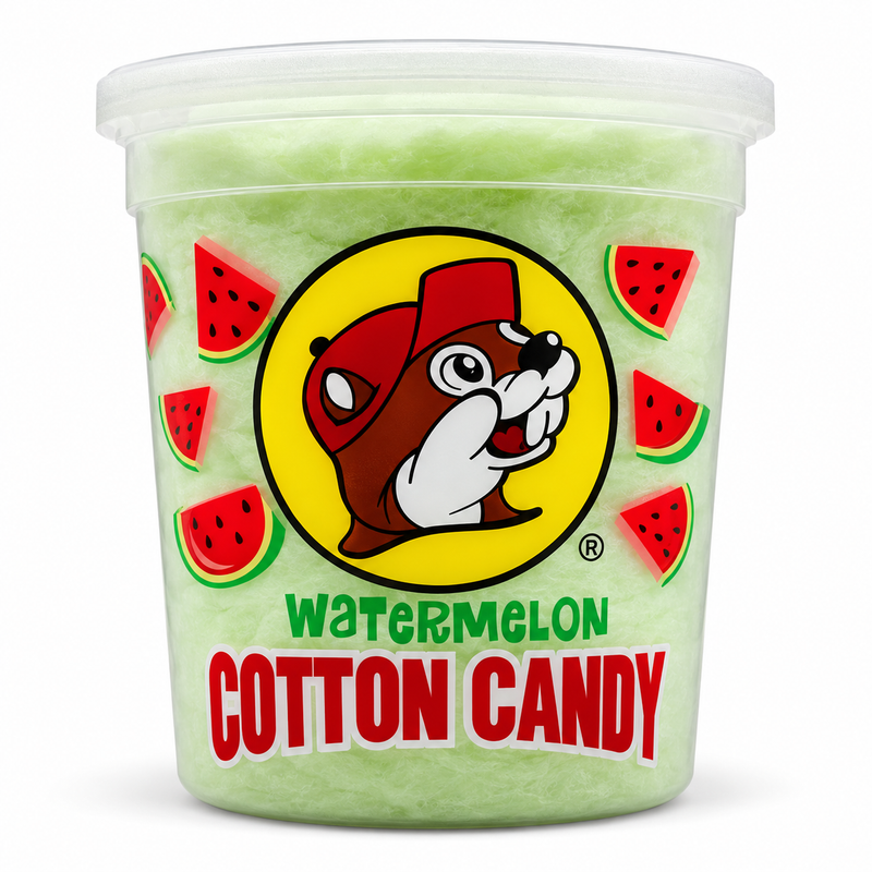 Buc-ee's Watermelon Cotton Candy