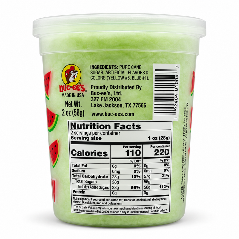 Buc-ee's Watermelon Cotton Candy