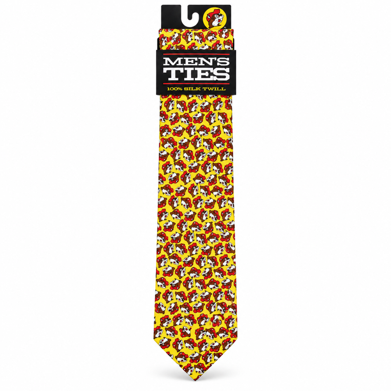 Buc-ee's Tie - Yellow