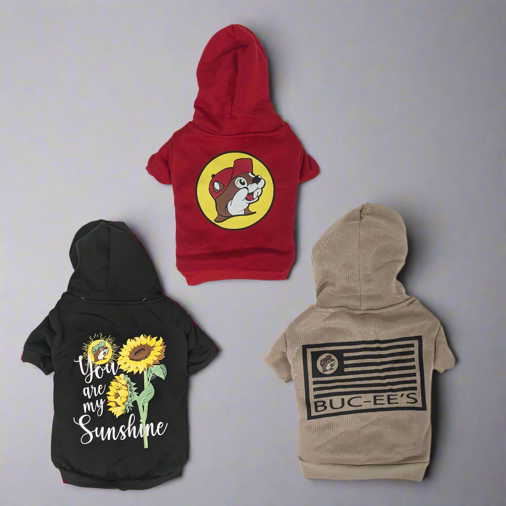 Buc-ee's Pet Hoodies