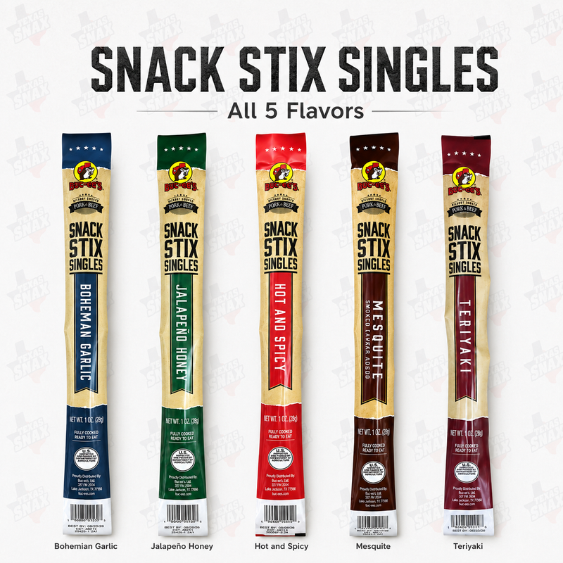 Buc-ee's Pork & Beef Snack Stix