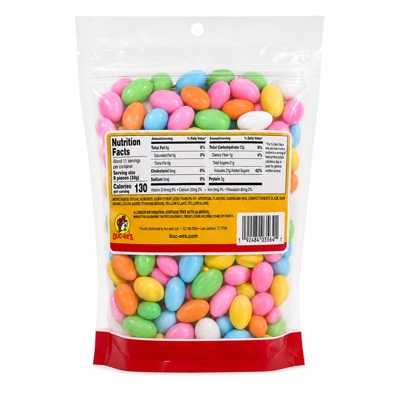 Buc-ee's Assorted Jordan Almonds