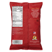 Back of Buc-ee's Beaver Nuggets Cinnamon Sweet 10 oz bag with nutrition facts, ingredients and allergen statement