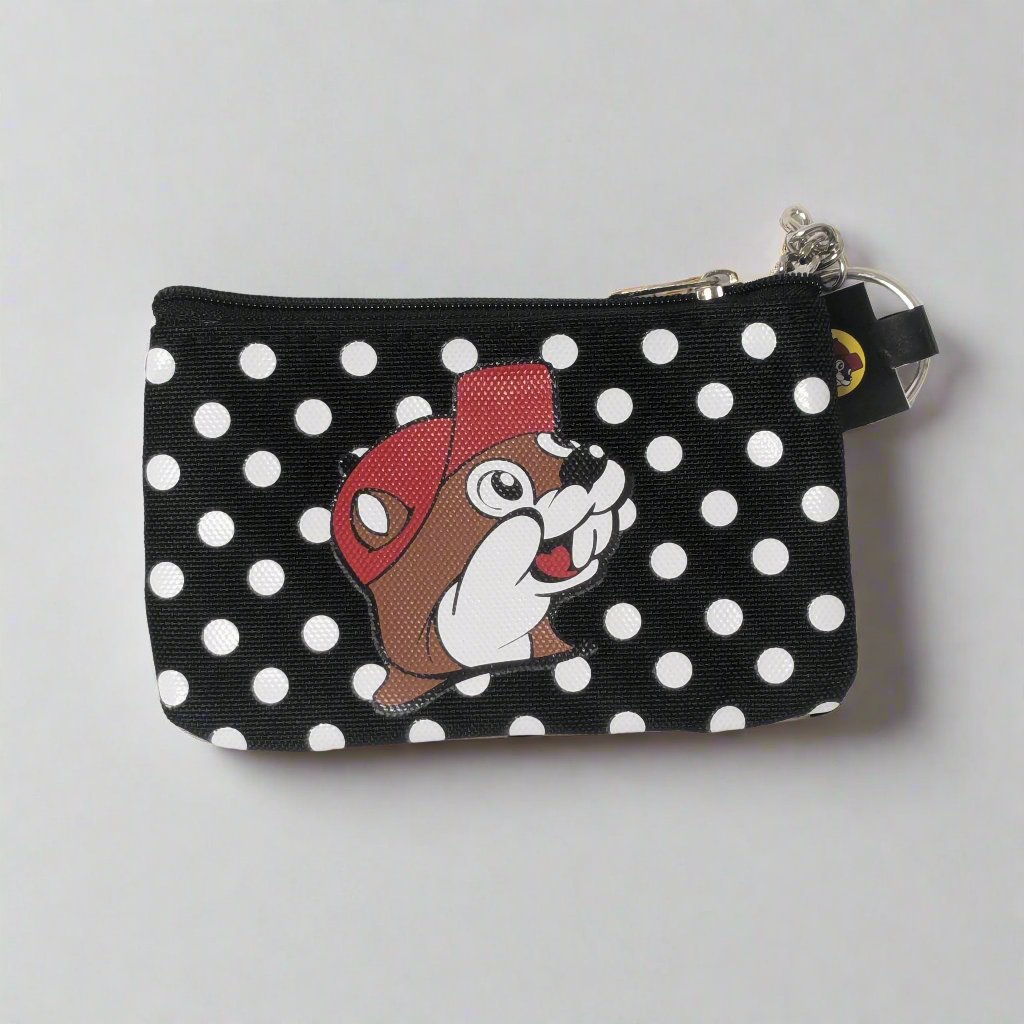 Buc-ee's Polka Dot Coin Purses