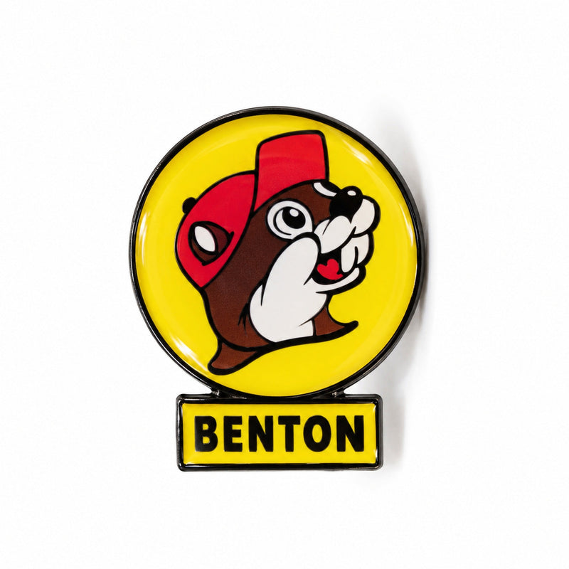 Buc-ee's Benton Arkansas Lollipop Sign Magnet